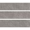 dlazba jednobarevna rustikalni retro Ter.Antracite Dec S3 obdelnik dekory relief 7,5x30