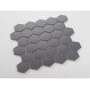 mozaika hexagon velky seda mat podlaha 12