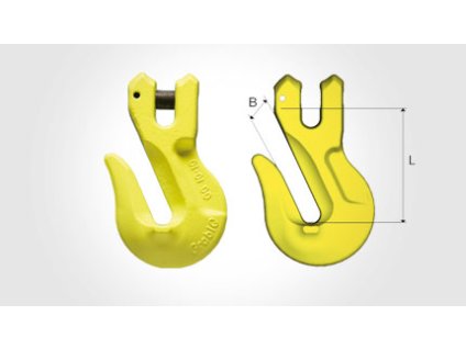 Zkracovací hák, typ GG