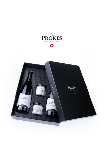 PROKES Vin DARKOVE velke 2x lahev 2x pastika LOGO