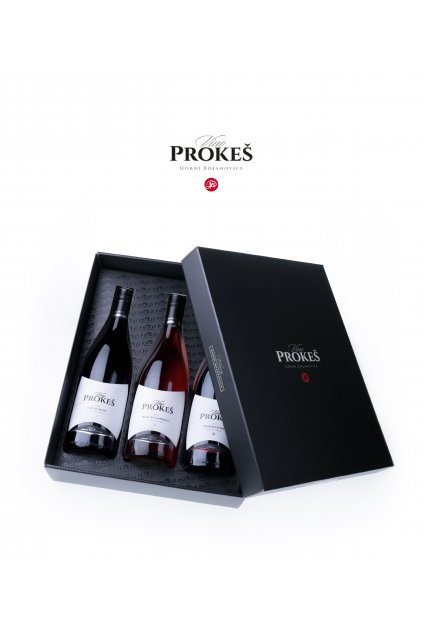 PROKES Vin DARKOVE velke 3x lahev LOGO