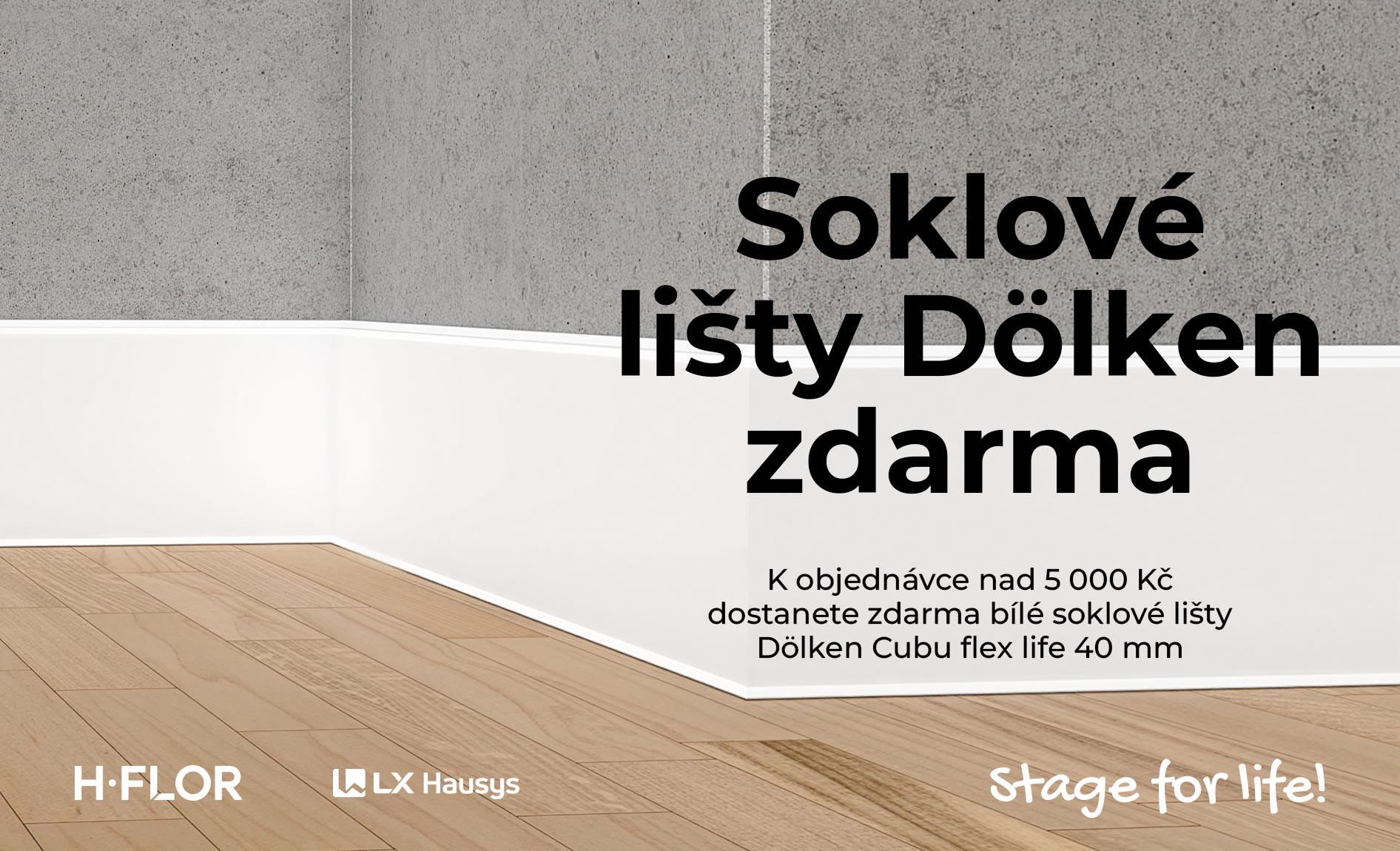 Soklové lišty zdarma