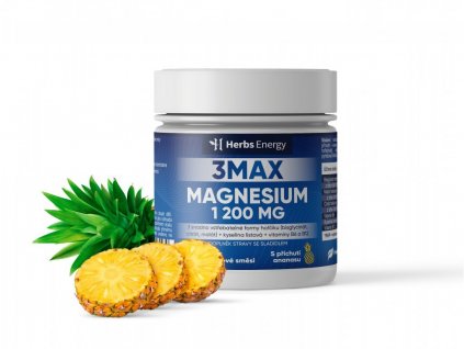 91098 herbs energy magnesium 1200 mg 3 formy horciku 30 davek