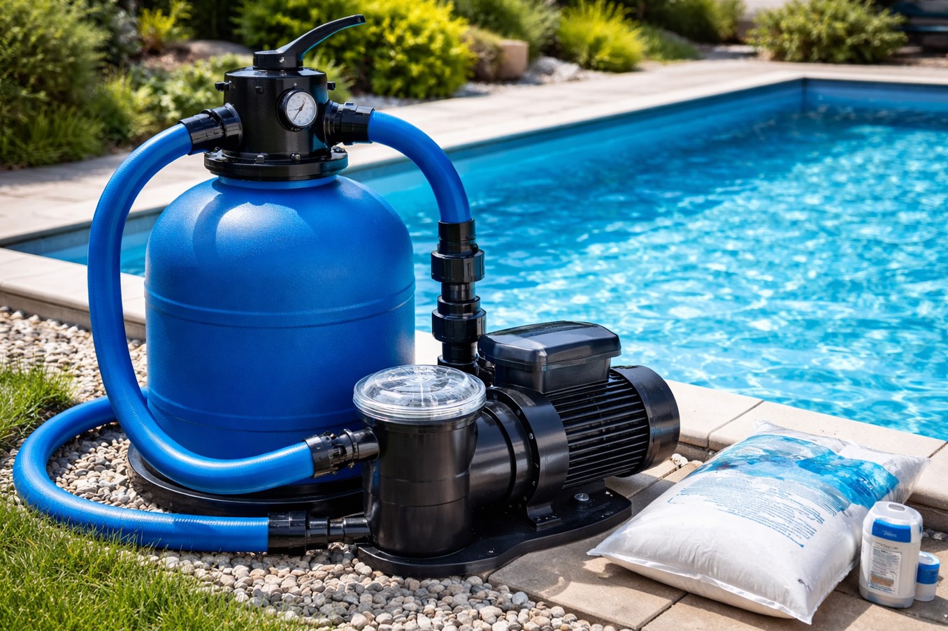 Jak vybrat filtraci k bazénu? Kompletní průvodce