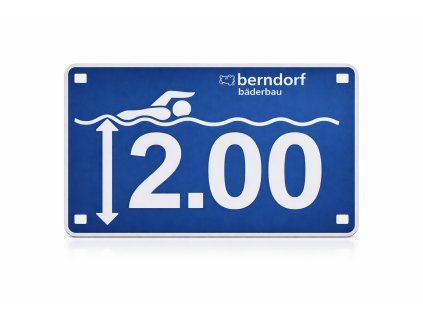 cedulka hloubka 2 m