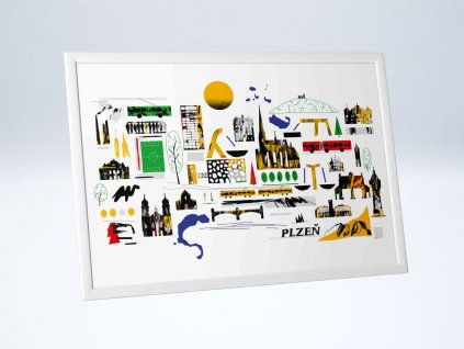 plakat plzen by akrobad visitplzen eshop