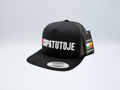 Trucker kšiltovka #COPATUTOJE - černá
