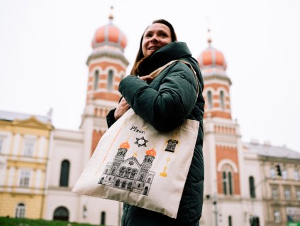 Plátěná taška Velká synagoga