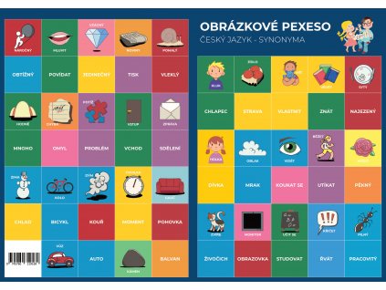 V lavivi obrázkové pexeso synonyma A3 (3)