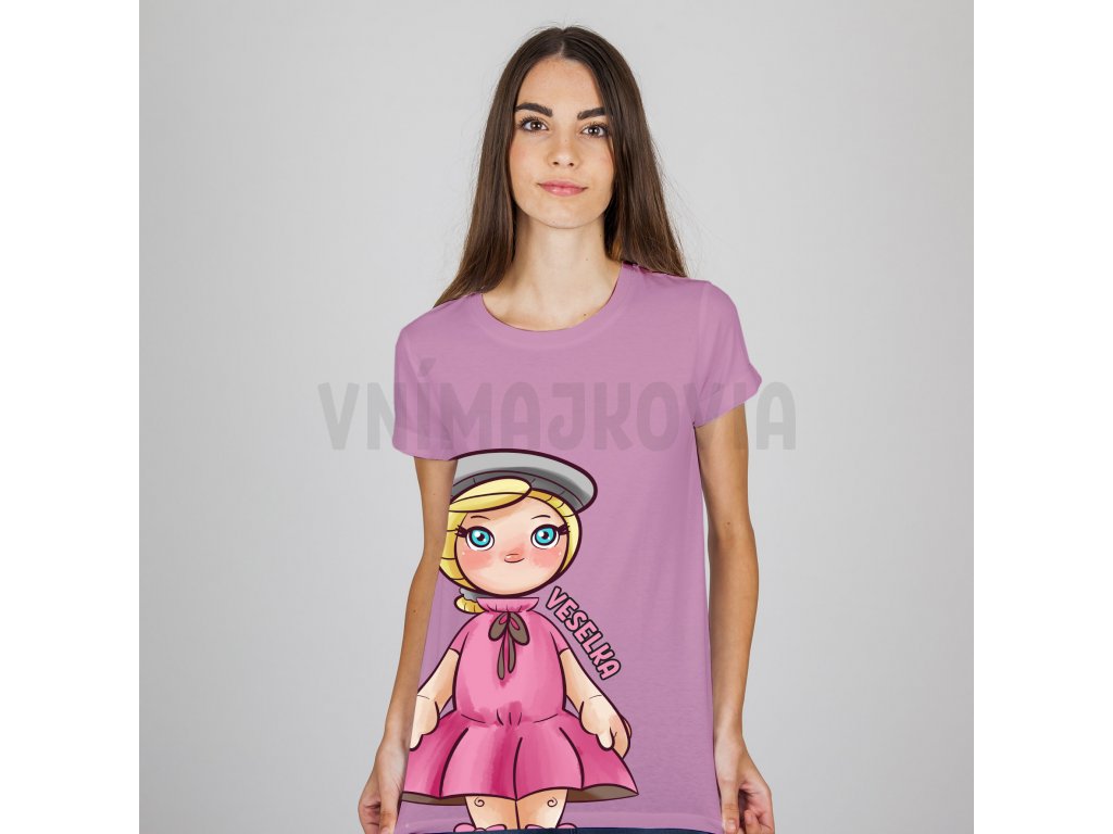 Veselka ružová dámske