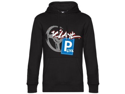 Černá mikina Volant