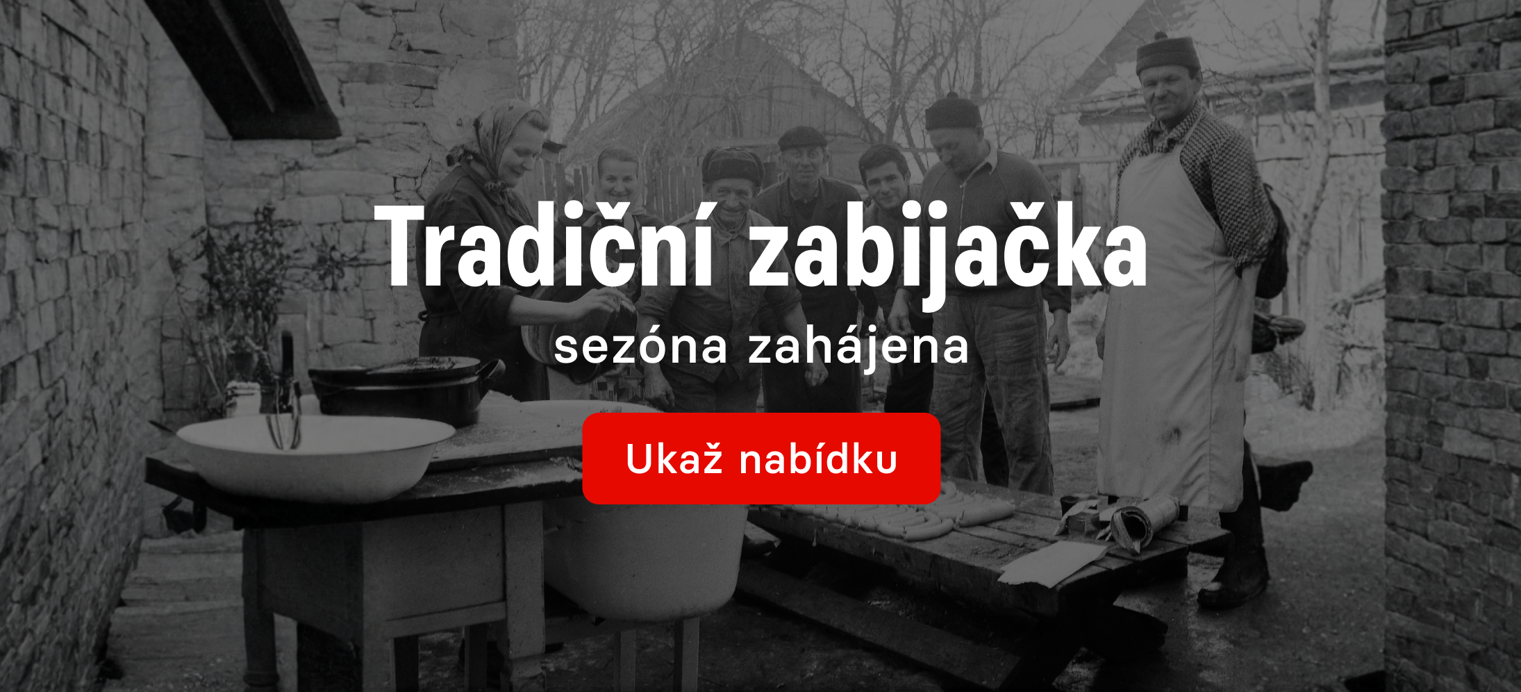 Tradiční zabijačka