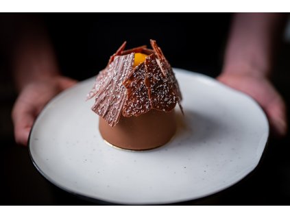 Kokos, mléčná čokoláda, passionfruit