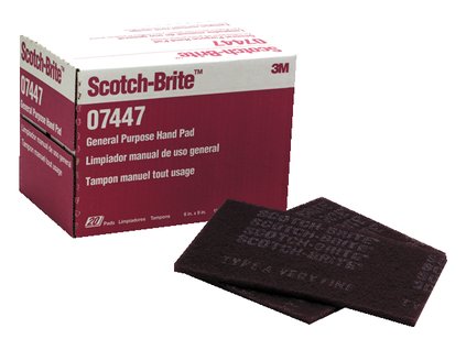 3M 7447 Scotch-Brite  arch, fialový (very fine)