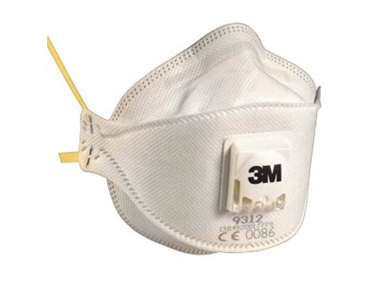3M Aura 9312+ filtrační polomaska proti částicím FFP1 (s ventilkem)