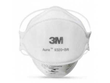 3M Aura 9320+ filtrační polomaska proti částicím FFP2 (bez ventilku)