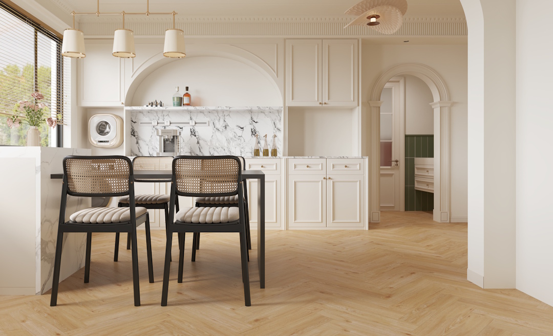 Herringbone - Podlaha s nadčasovým vzhledem a moderními vlastnostmi