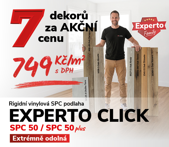 7 dekorů za akční cenu