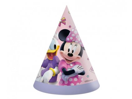 Narozeninové párty čepičky Minnie Mouse