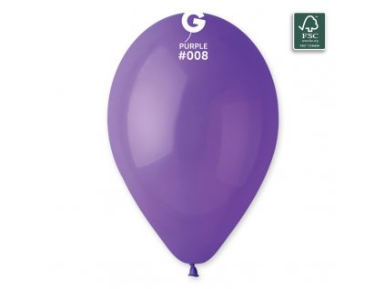 100 fsc certified nrl balloons purple