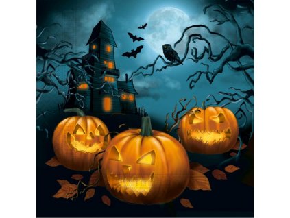 Papírové ubrousky Halloween