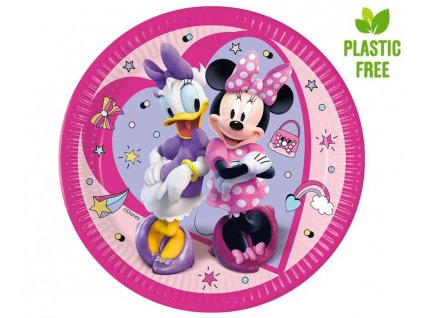 Papírové talířky Minnie Mouse
