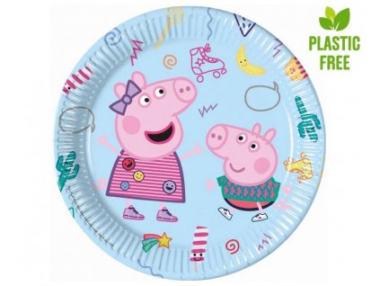 Papírové talířky Prasátko Peppa