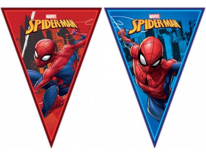Vlaječková girlanda Spiderman