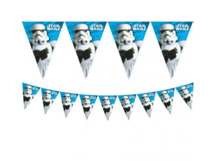 Vlaječková girlanda Star Wars