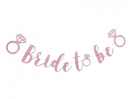 Závěsný banner Bride to Be