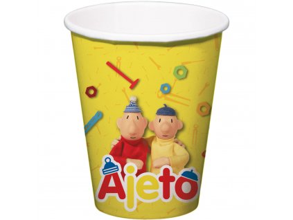 Papírové kelímky Pat a Mat
