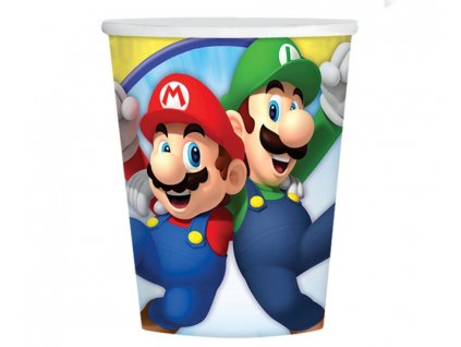Papírové kelímky Mario