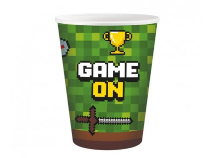 Papírové kelímky Herní Minecraft