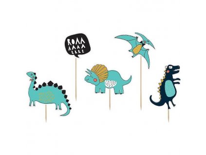 Zápich do dortu dino