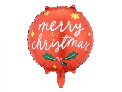 Fóliový balónek merry christmas