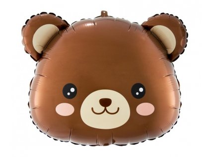 Fóliový balónek Medvídek hlava