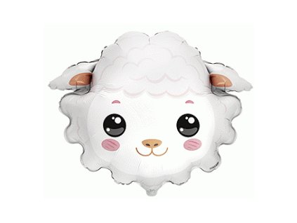 Fóliový balónek Ovečka hlava
