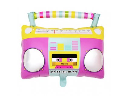 Fóliový balónek Radio retro 90's