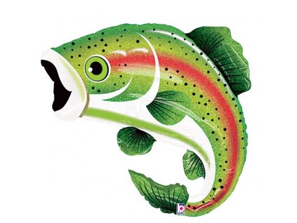 Fóliový balónek Pstruh