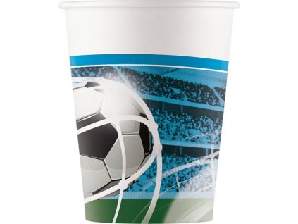 Papírové kelímky Fotbal míč v síti