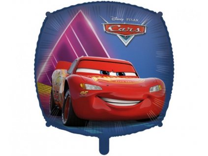 Fóliový balónek čtverec Cars