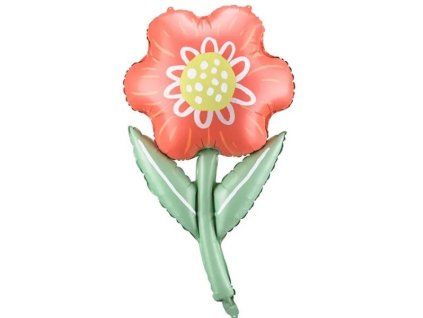 Fóliový balónek Květina