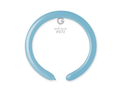 Balónek modelovací Baby blue #072