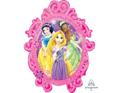 Fóliový balónek zrcadlo Princezny