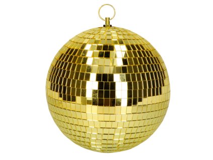 Disco koule zlatá