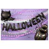 Fóliový balónkový nápis HALLOWEEN černý 3