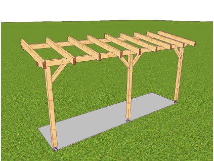 pergola 160x515
