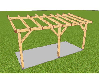 Pergola 260 x 515