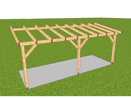 Pergola 260 x 625