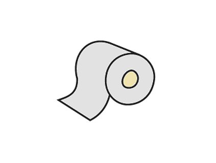 spodní samolepící mikropryž 60 mm šedá, klubo 30 m